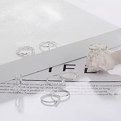 12 Pack Ring Size Adjuster for Loose Rings Invisible Transparent