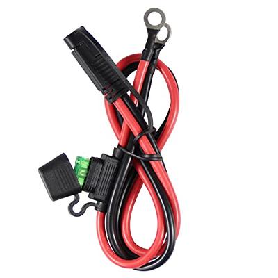 Male Cigarette Lighter Plug to Eyelet Terminals 12v 10FT - 12v Cigarette  Lighter Male Plug Extension Cable with Battery Eyelet Terminal Connector
