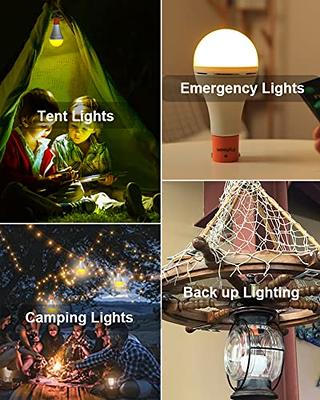 Cheap USB Rechargeable Light Bulb Outdoor Camping 3 Model Dimmable Portable Lanterns  Emergency Light