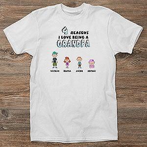 Girl Dad Personalized Hanes Adult T-Shirt