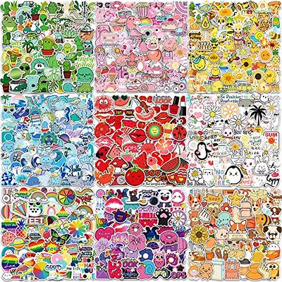 600PCS Stickers for Water Bottles, Cute Stickers for Kids, Water Bottle  Stickers for Teens Adults, Waterproof Stickers for Laptop Skateboard