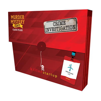 Murder Mystery Party Case Files Death by Chef's Knife by University Games  Ages 14+