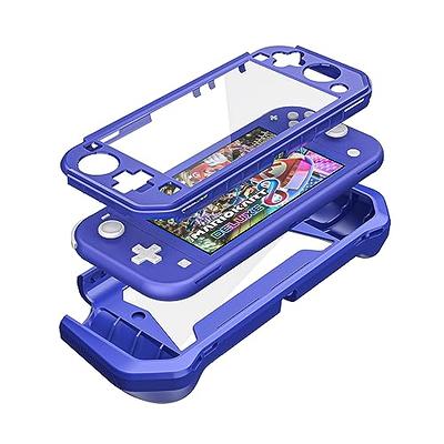 JETech Protective Case for Nintendo Switch Lite 2019, Grip Cover with  Shock-Absorption and Anti-Scratch Design, HD Clear