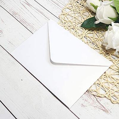 25 PCS Pearl White Envelopes A7 5.35 x 7.7 inches, Perfect for 5x7 Weddings, Invitation Cards,Birthday Greeting RSVP Invite - Yahoo Shopping