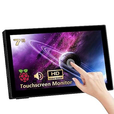 Portable Monitor Touchscreen, 14 Inch Laptop Monitor FHD 1080P Computer IPS  Display, 300cd/m², HDMI USB Type-C Touch Screen External Monitor for PC