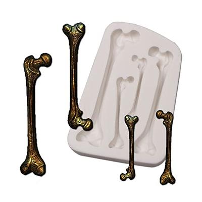 Halloween Candy Molds, Skull Skeleton Molds Silicone With Dropper