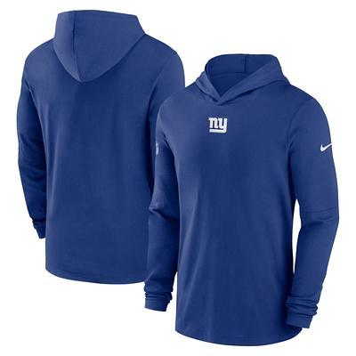 Men's Nike Royal New York Giants Sideline Performance Long Sleeve Hoodie  T-Shirt - Yahoo Shopping