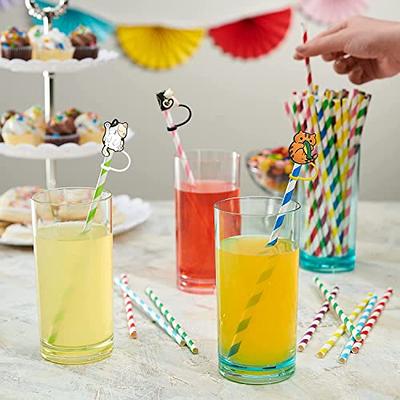 Cloud Straw Cover Toppers, Silicone Straw Cover Cap, Reusable Drinking Straw  Tips Lids, Anti-Dust Straw Protector for Outdoor Home Kitchen Party Decor  (6PCS A) 