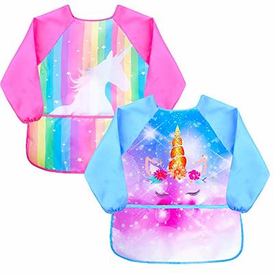 Fiodrimy Kids Art Smock Toddler Smock Waterproof Artist Painting