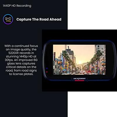 Nextbase 322GW Dash Cam Front and Rear Camera Small with App- Full  1080p/60fps HD in Car Camera- WiFi Bluetooth GPS- SOS Emergency Response,  Parking