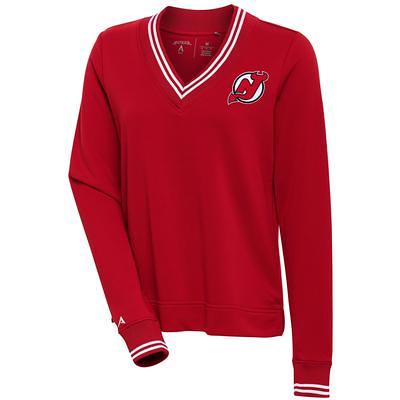 New Jersey Devils Antigua Victory Pullover Sweatshirt - Red