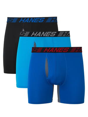 Hanes Premium Men's Trunks With Anti Chafing Total Support Pouch