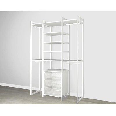 Martha Stewart California Closets The Everyday System 57 W Closet System Reach In Setswire Metal Manufactured Wood In White Wayfair Yahoo Shopping