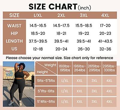 HLTPRO 3 Pack Plus Size Leggings for Women(X-Large - 4X)- High