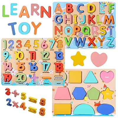 Buy Slotic Magnetic Wooden Fishing Game Toy for Toddlers - Alphabet ABC  Fish Catching Counting Learning Education Math Preschool Board Games Toys  Gifts for 3 4 5 Years Old Girl Boy Kids