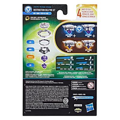 Beyblade Burst QuadStrike Ambush Bazilisk B8 Starter Pack, Battling Game  Toy with Launcher 