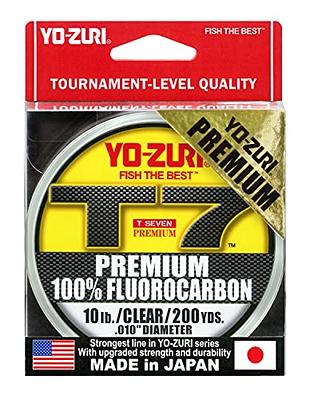 Yo-Zuri T7-10LB-CL-200YD: T-7 Premium Fluorocarbon 10Lb 200Yd