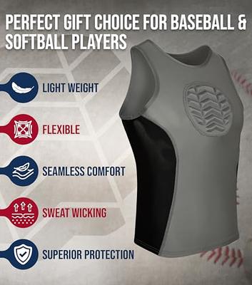 Exxact Sports Baseball Chest Protector Youth - Tank Top Padded