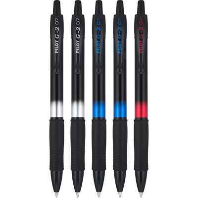 Pilot G2 Premium Gel Ink Pens, Ultra Fine Point (0.38 mm), Black, 10 Count