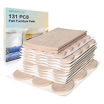 X-Protector Premium Ultra Large Pack Furniture Pads 181 Piece! Felt Pads Furniture Feet All Sizes Your Best Wood Floor PROTECTORS.
