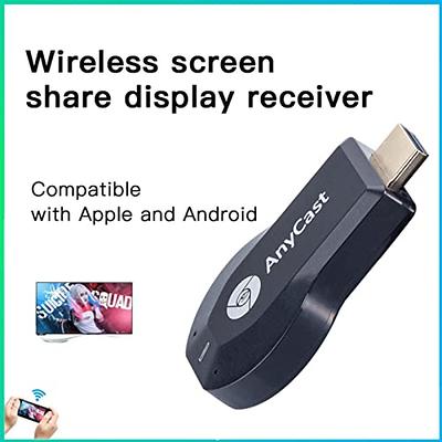 4K HDMI Wireless WiFi Display Dongle Adapter, 2.4G Wireless Screen Share  Display Receiver, Support iOS/Android/Windows/Mac/PC/MacOS to TV/Projector/Monitor,  Miracast, DLNA, Airplay - Yahoo Shopping
