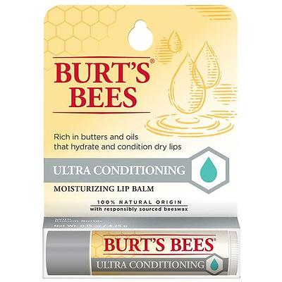 Beeswax Lip Balm Pack by Burts Bees for Unisex - 4 x 0.15 oz Lip Balm -  Pack of 2 