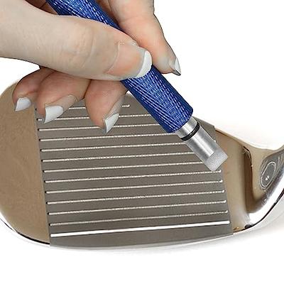 2Pcs Golf Groove Sharpener Cleaner, Re-Grooving Golf Club Groove