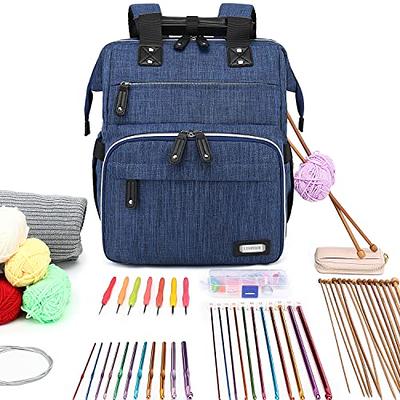 Yarn Storage Bag DIY Knitting Crochet Tool Tote Organizer Holder Portable  Cases