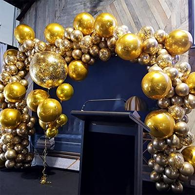 PartyWoo Metallic Silver Balloons, 50 pcs 12 Inch Silver Metallic Balloons,  Silver Balloons for Balloon Garland or Arch as Wedding Decorations