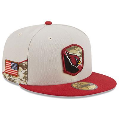 Arizona Cardinals New Era 2023 Salute To Service Low Profile 9FIFTY Snapback  Hat - Stone/Cardinal