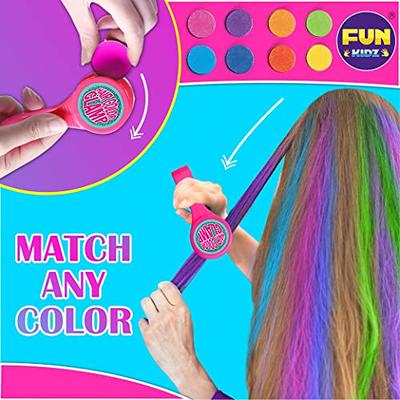 Hair Braiding Kit for Girls 8-12, FunKidz Handheld Hair Temporary Coloring  Clamp with Hair Chalk for Kids Washable Hair Makeup Kit - Yahoo Shopping
