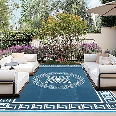 Variegated Waterproof Outdoor Rug for Patio - Yahoo Shopping