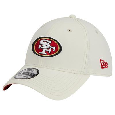 San Francisco 49ers New Era 2022 Sideline 39THIRTY 2-Tone Flex Hat -  Cream/Scarlet