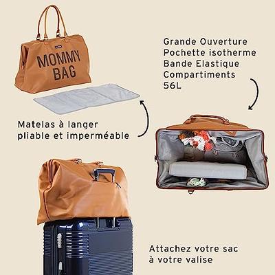 Childhome The Original Mommy Bag, Large Baby Diaper Bag, Mommy Hospital Bag,  Large Tote Bag, Mommy Travel Bag, Baby Bag Tote, Pregnancy Must Haves  (Leatherlook Brown) - Yahoo Shopping