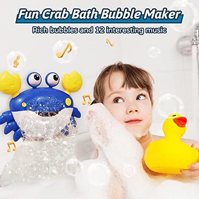 Crab Bath Toys for Toddlers 1-3 2-4 Bathtub Bubble Maker with Music  Automatic Kids Bathtub Bubble Machine Baby Bath Toys for Infants 6-12 12-18  Months Birthday Gifts for 1 2 3 Year Old Boys Girls - Yahoo Shopping