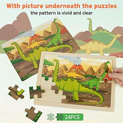 Dinosaur Jigsaw Puzzles - Dino Puzzle Game for Kids & Toddlers