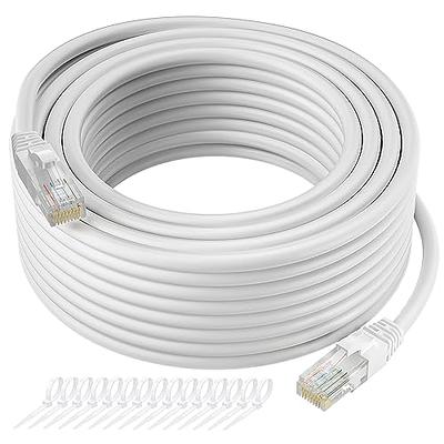 VENTION Cat 7 Ethernet Cable High Speed Flat Internet Network LAN Cable  Durable Patch Cord With Gold Plated RJ45 Connector For Xbox, PS4, Router,  Mode