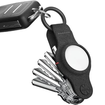 Sincengel Portable Key Organizer, Key Organizer Keychain with 20 Individual Spring Hooks and Key Tags for Multiple Keys, Lightweight Key Holder for