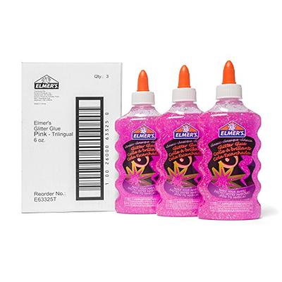 Elmer's 2022912 Liquid Glitter Glue, Washable, Pink, 6 Ounces, Pack of 3 -  Yahoo Shopping