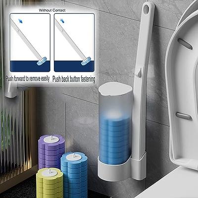 LACOXA Disposable Toilet Cleaning System, Toilet Bowl Cleaner Wand Brush  with Toilet Brush Refills, Toilet Bowl Cleaning Kit with Holder,Ideal  Cleaning Assistant (18 Brush Head,Lavender) - Yahoo Shopping