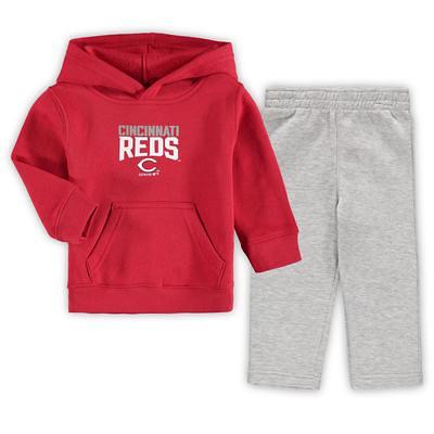 Cincinnati Reds Infant 3-Pack Change Up Bodysuit Set - Red/White/Heathered  Gray