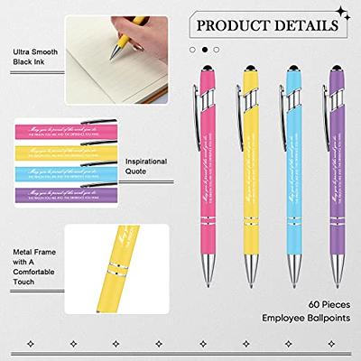  Yeaqee 150 Pieces Beadable Pens Kit 50 Pieces Colors