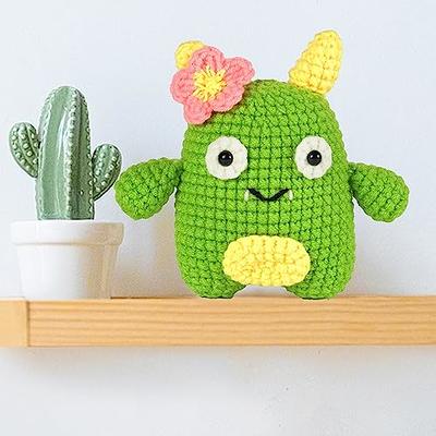 KSORUSL Crochet Kit for Beginners, Cute Green Animal Crochet