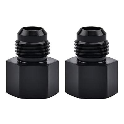 EVIL ENERGY 8AN Male Flare to 1/2 NPT Female Fitting Adapter Aluminum 2PCS  - Yahoo Shopping