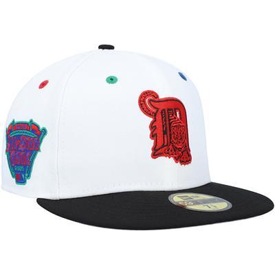 Men's New Era Green/Red Atlanta Braves 1972 MLB All-Star Game Cyber Highlighter 59FIFTY Fitted Hat