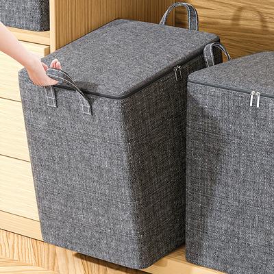 Blanket Storage Bags With Zipper Foldable Comforter Storage - Temu