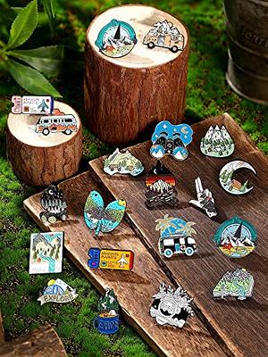 20 Pieces Outdoors Pins Outdoor Pins Set Pins Set for Backpacks Aesthetic  Pins Set Nature Button Pins Vintage Lapel Pins Camping Pins Cute Brooch Pin  Badges (Cute Style) - Yahoo Shopping