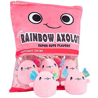 Axolotl Pink Squishmallow, Axolotl Plush Kawaii