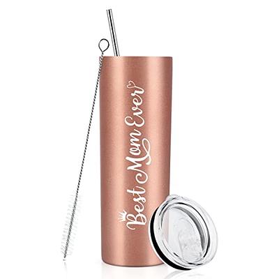 Best Mom Ever Gift - 20 oz Skinny Stainless Steel Insulated