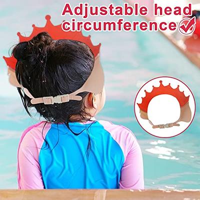 New Adjustable Baby Shower Cap Kids Shampoo Shield Cap Waterproof